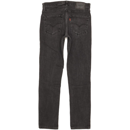 Levi's 511 Men Black Straight Slim Stretch Jeans W32 L32