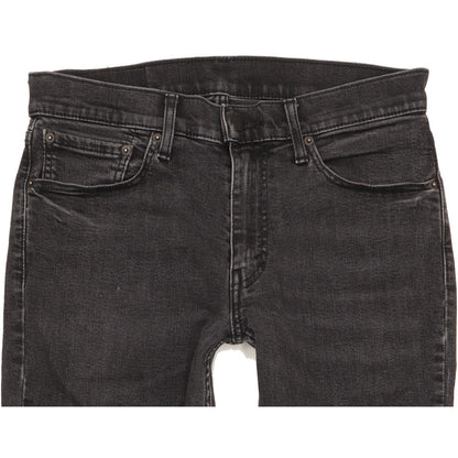 Levi's 511 Men Black Straight Slim Stretch Jeans W32 L32