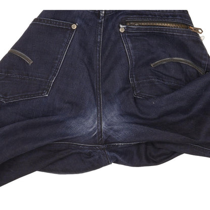G-Star Attacc Men Navy Straight Slim Jeans W34 L31