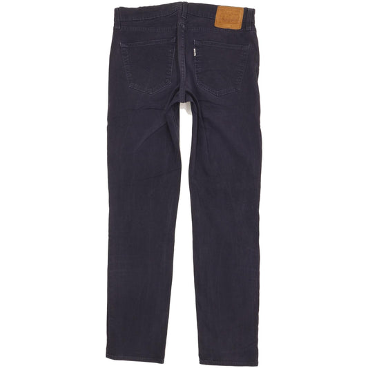 Levi's 511 Men Navy Straight Slim Stretch Jeans W33 L33