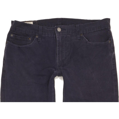 Levi's 511 Men Navy Straight Slim Stretch Jeans W33 L33