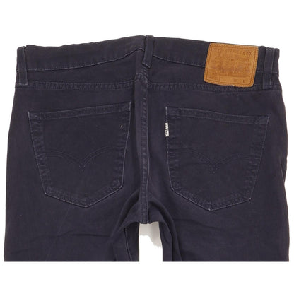 Levi's 511 Men Navy Straight Slim Stretch Jeans W33 L33