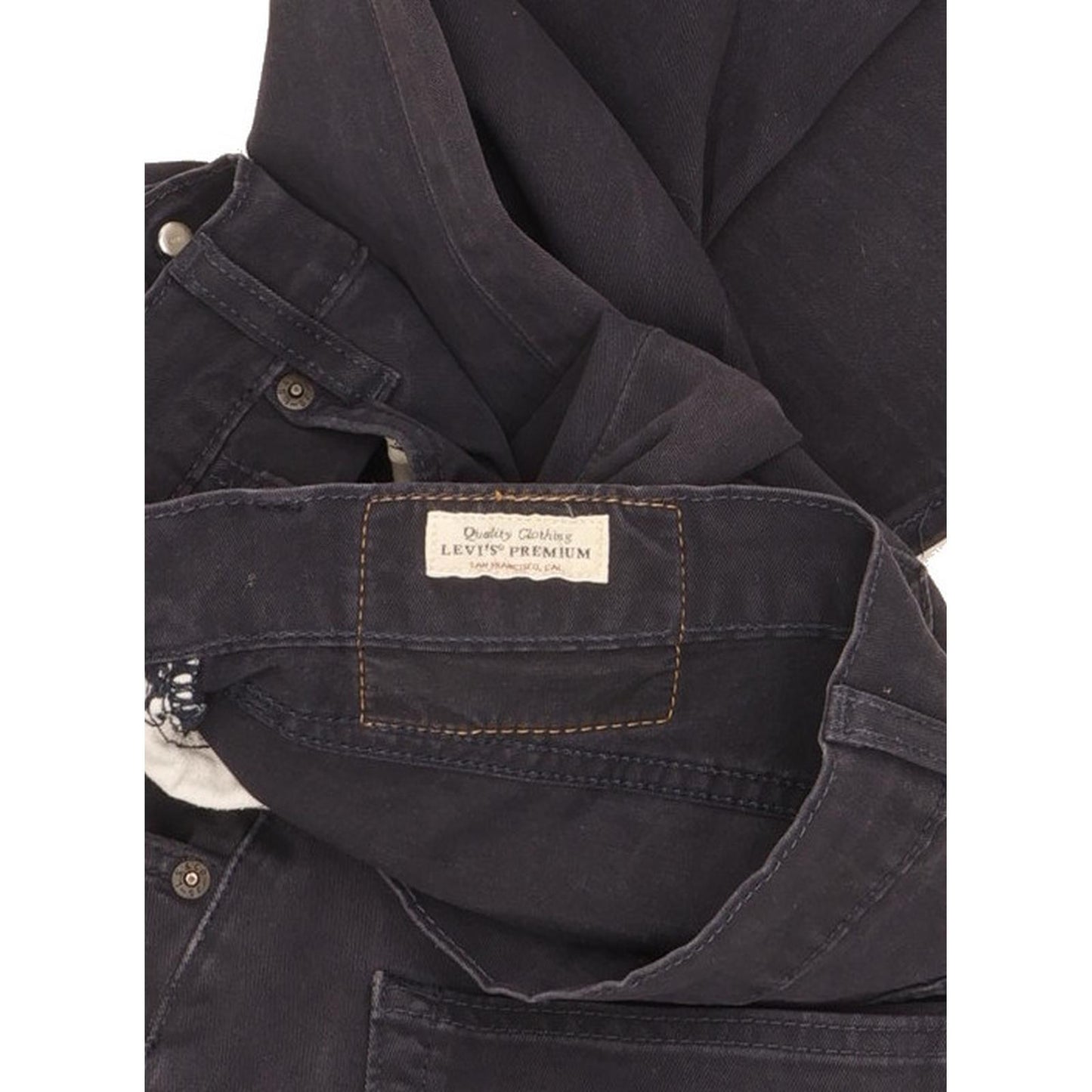 Levi's 511 Men Navy Straight Slim Stretch Jeans W33 L33