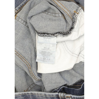 Lee Men Blue Tapered Regular Stretch Jeans W34 L31