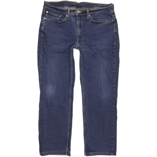 Levi's 514 Men Blue Straight Slim Jeans W34 L28