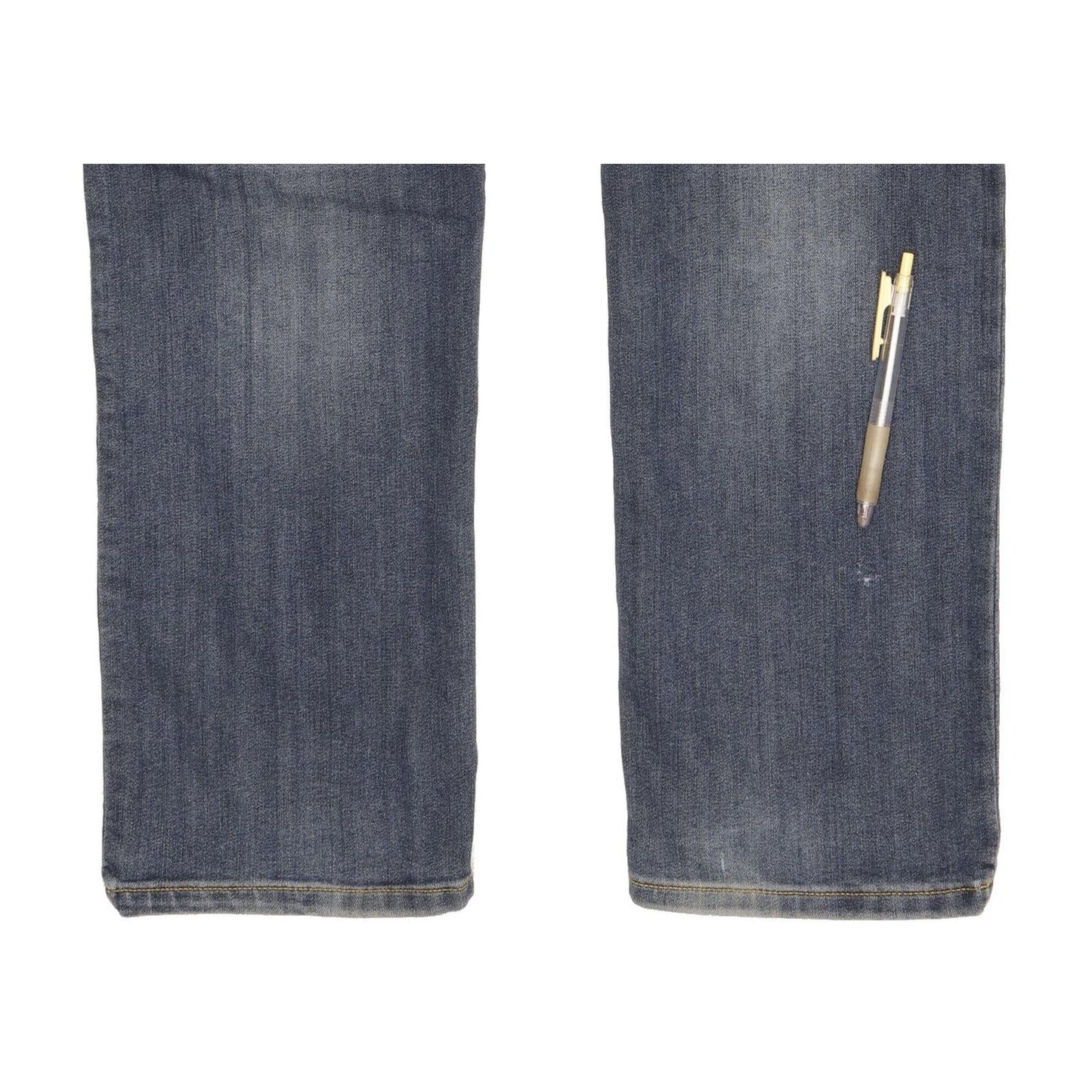 Lee Brooklyn Men Blue Straight Regular Stretch Jeans W36 L34