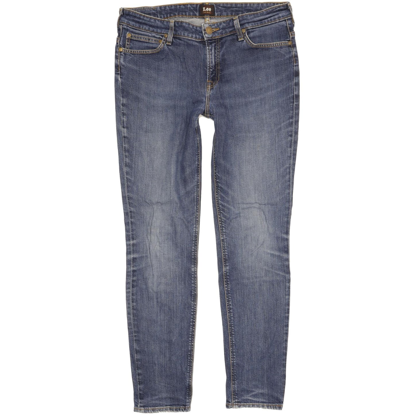 Lee Men Blue Skinny Slim Jeans W34 L30