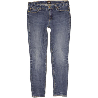 Lee Men Blue Skinny Slim Jeans W34 L30