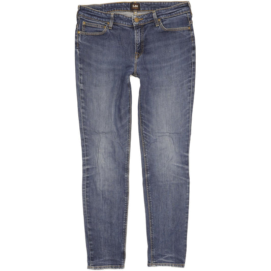 Lee Men Blue Skinny Slim Jeans W34 L30
