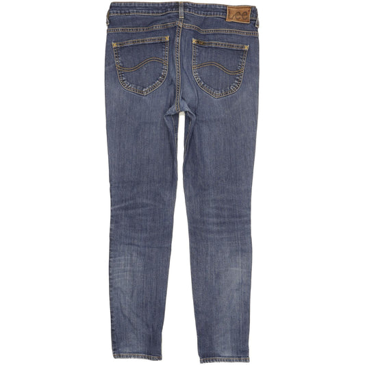 Lee Men Blue Skinny Slim Jeans W34 L30