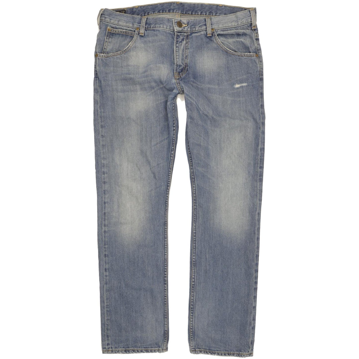 Lee Zed Men Blue Straight Regular Jeans W36 L32