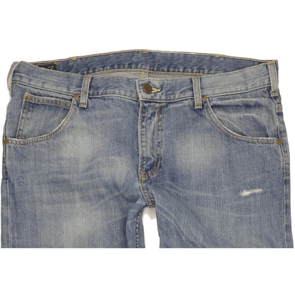 Lee Zed Men Blue Straight Regular Jeans W36 L32