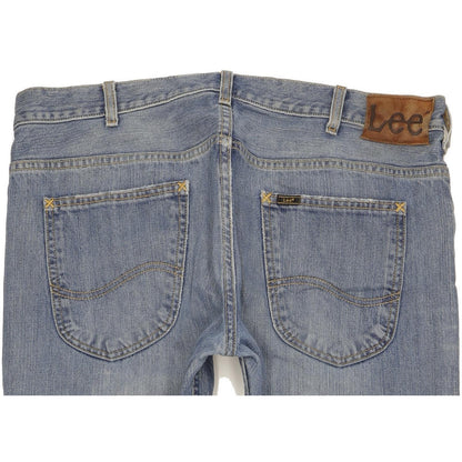 Lee Zed Men Blue Straight Regular Jeans W36 L32