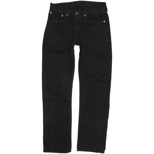 Levi's 751 Men Black Straight Regular Jeans W31 L32