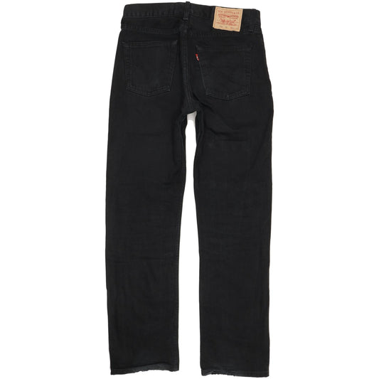 Levi's 751 Men Black Straight Regular Jeans W31 L32