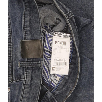 Pioneer Rando Men Blue Straight Regular Stretch Jeans W34 L30