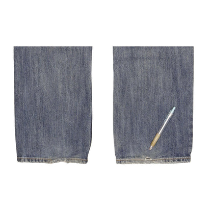 Levi's 751 Men Blue Straight Regular Jeans W33 L32