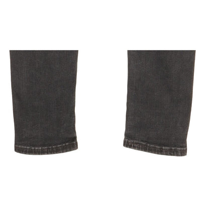 Levi's 710 Super Women Black Skinny Slim Stretch Jeans W25 L30