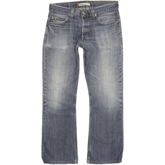 Levi's 512 Men Blue Bootcut Slim Jeans W36 L33