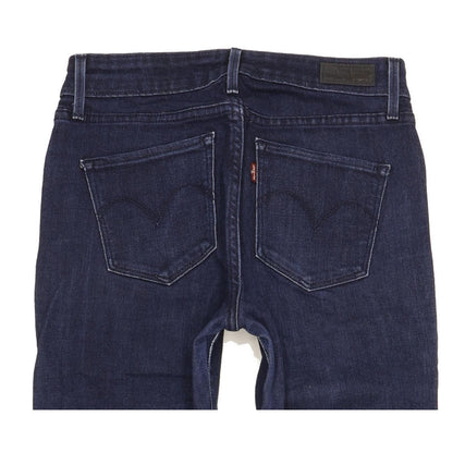 Levi's Demi Curve Women Blue Straight Classic Stretch Jeans W26 L29