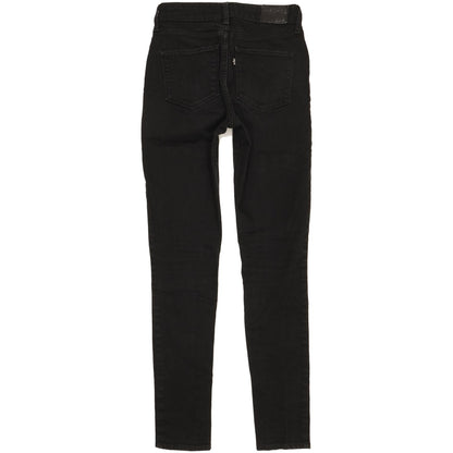 Levi's Women Black Skinny Slim Stretch Jeans W26 L30