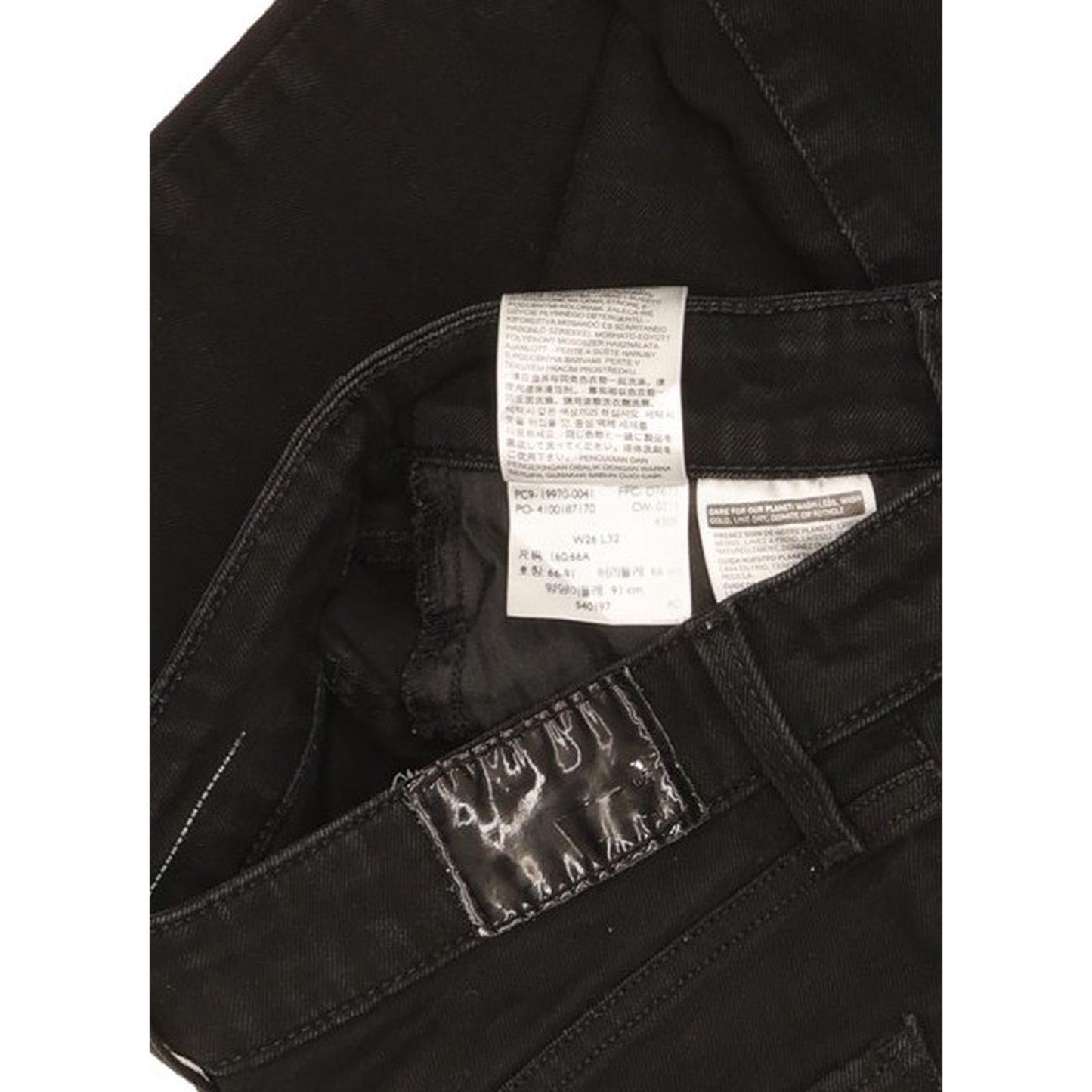 Levi's Women Black Skinny Slim Stretch Jeans W26 L30