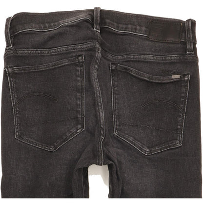 G-Star 3301 Women Black Skinny Slim Stretch Jeans W28 L32