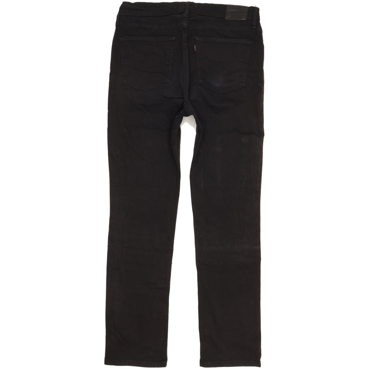 Levi's 724 Black Straight Slim Stretch Jeans High Waisted W31 L30