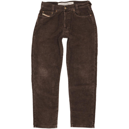 Diesel Saddle Men Brown Straight Regular Stretch Jeans W31 L31