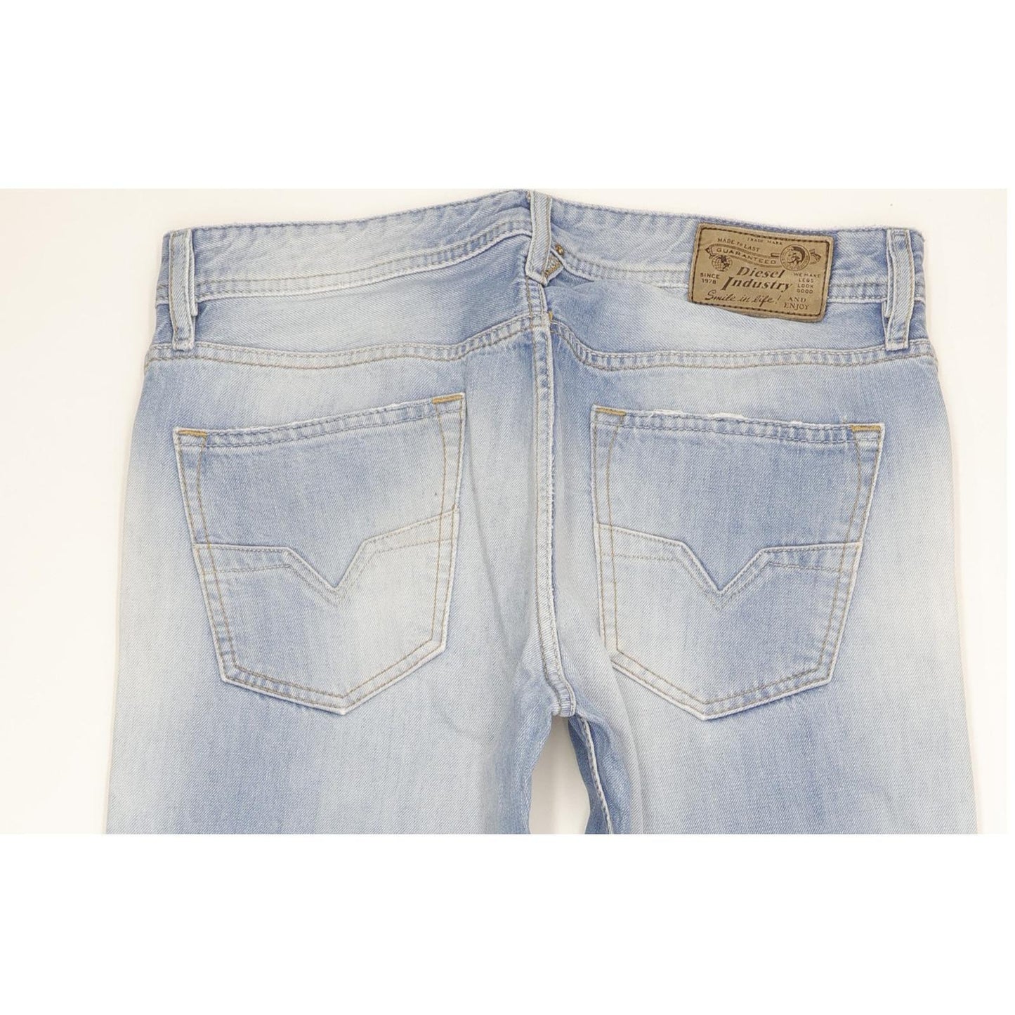 Diesel Larkee Men Blue Straight Regular Jeans W33 L32