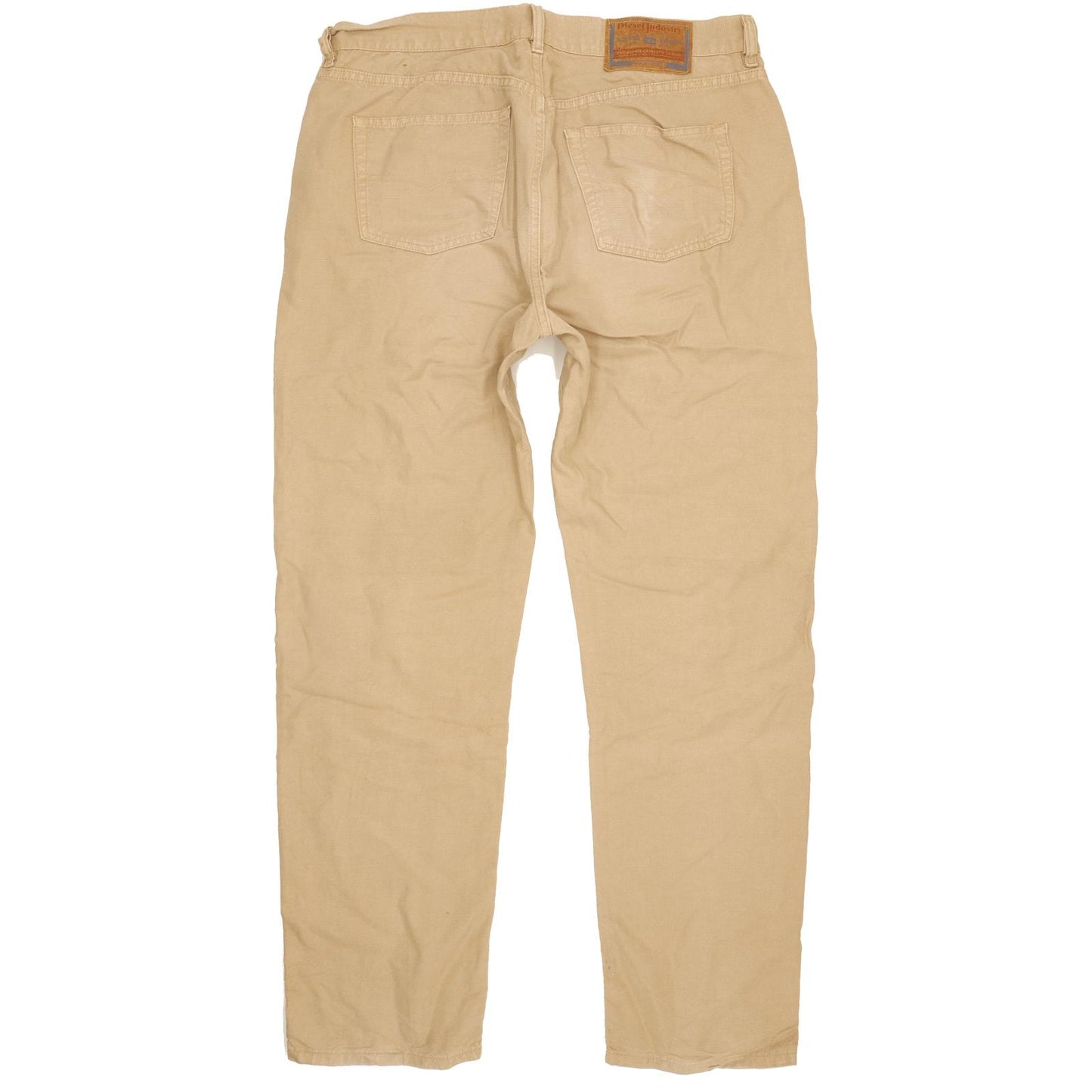 Diesel Cheyenne Men Beige Straight Regular Jeans W38 L33