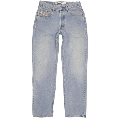 Diesel Cheyenne Men Blue Straight Regular Jeans W33 L32