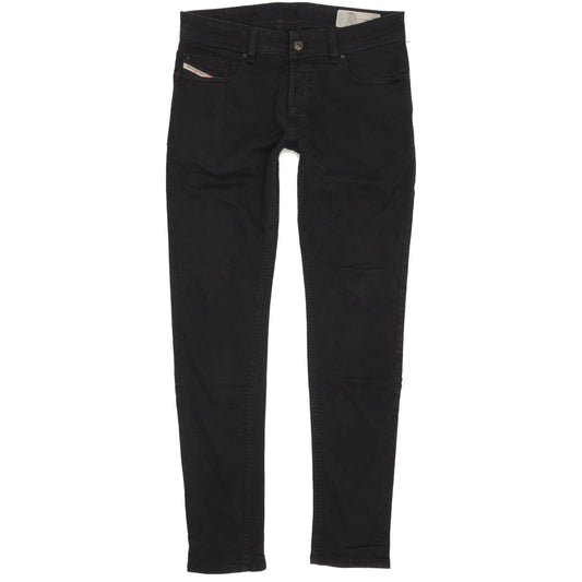 Diesel R-Troxer Men Black Skinny Slim Stretch Jeans W31 L32