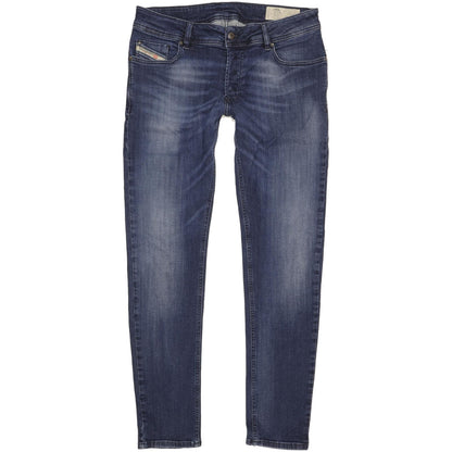 Diesel Troxer Men Blue Skinny Slim Stretch Jeans W34 L32