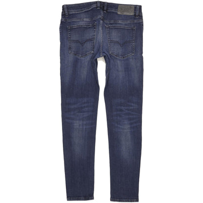 Diesel Troxer Men Blue Skinny Slim Stretch Jeans W34 L32