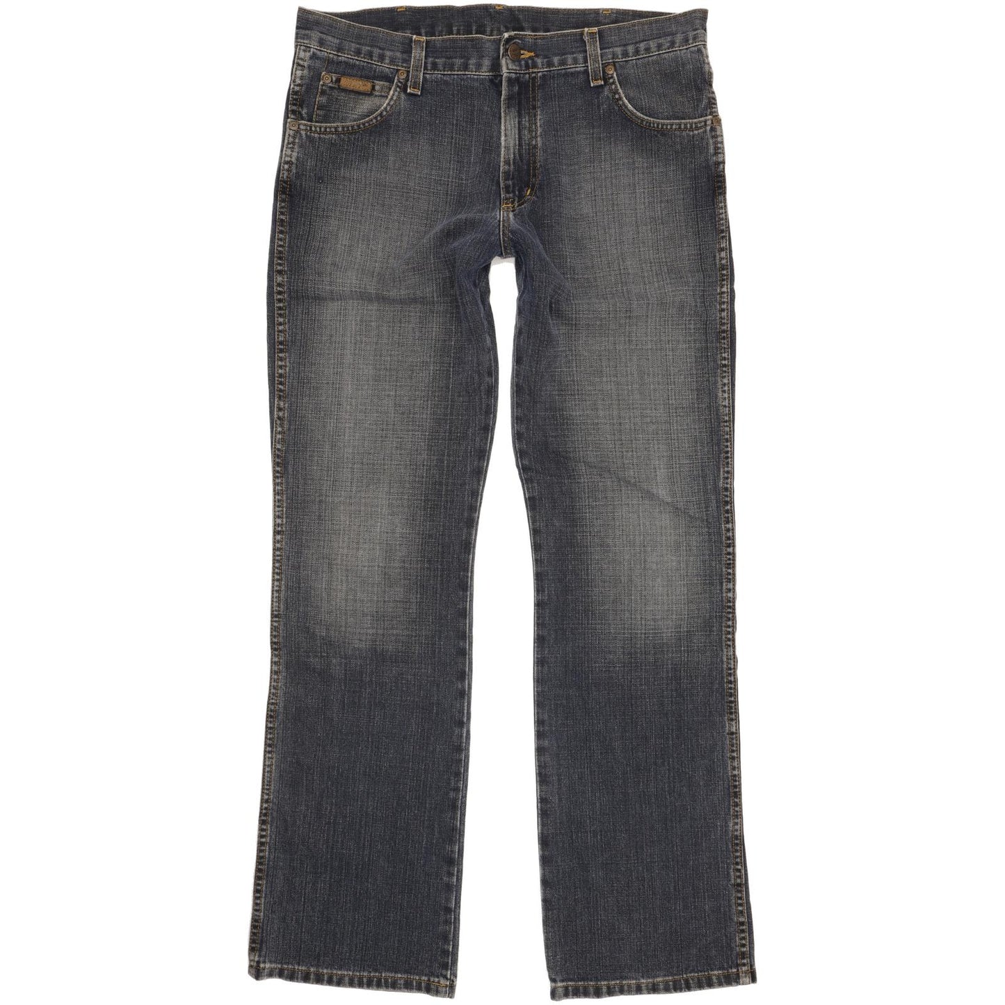 Wrangler Men Blue Straight Regular Jeans W34 L34