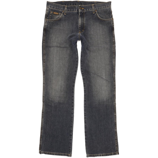 Wrangler Men Blue Straight Regular Jeans W34 L34