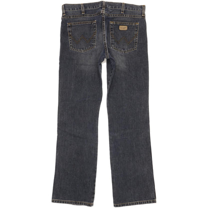 Wrangler Men Blue Straight Regular Jeans W34 L34