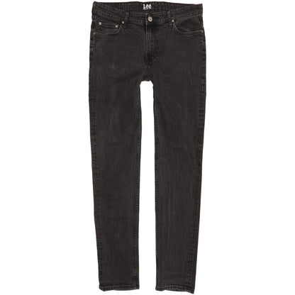 Lee Black Skinny Slim Stretch Jeans W33 L33
