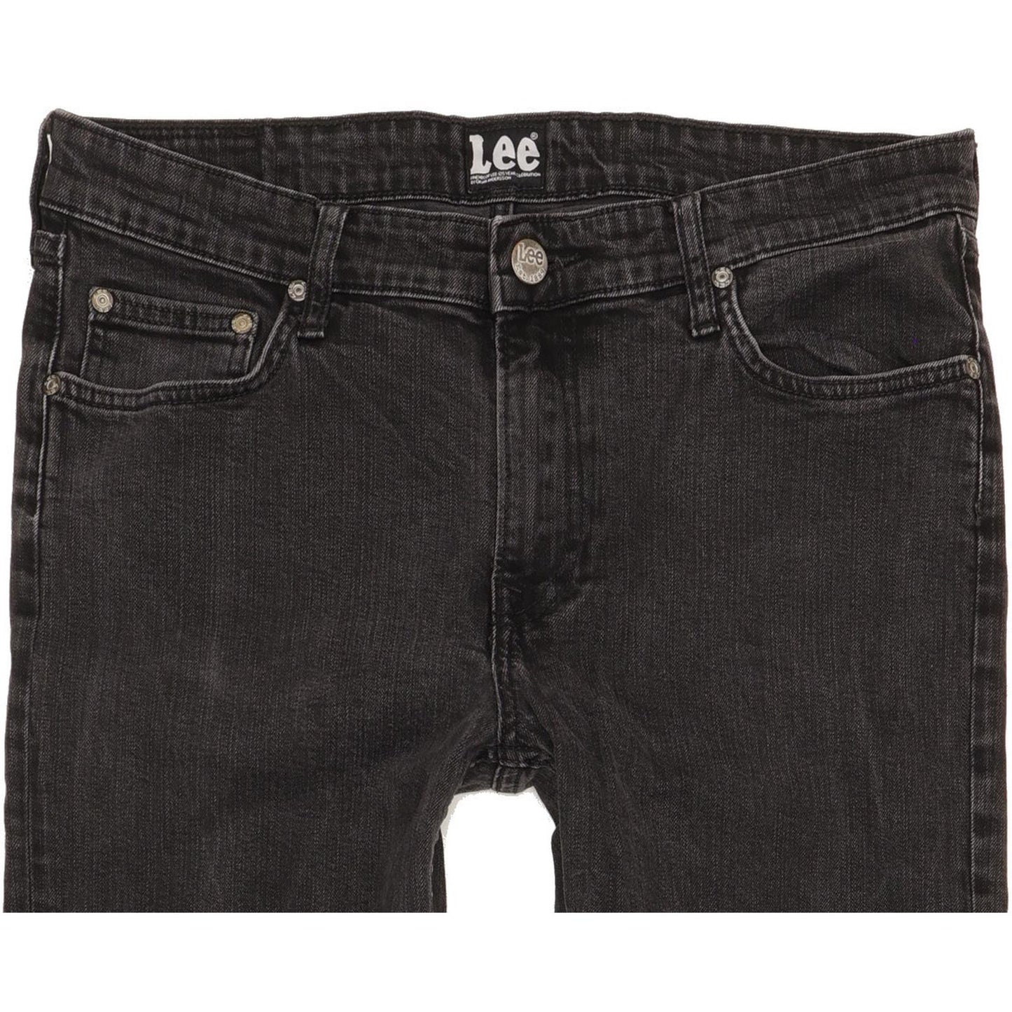 Lee Black Skinny Slim Stretch Jeans W33 L33