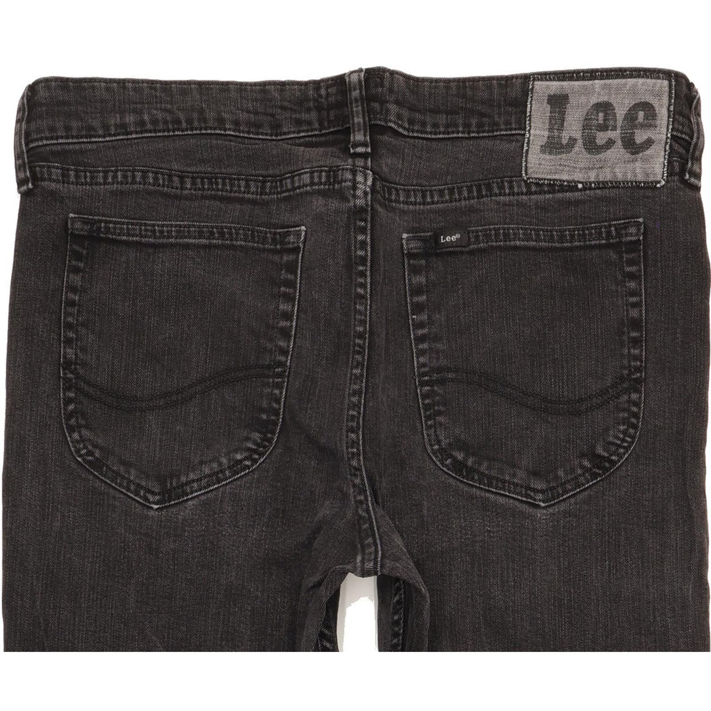 Lee Black Skinny Slim Stretch Jeans W33 L33