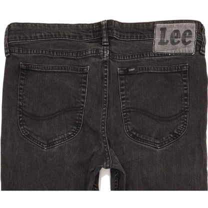 Lee Black Skinny Slim Stretch Jeans W33 L33