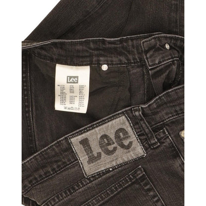 Lee Black Skinny Slim Stretch Jeans W33 L33