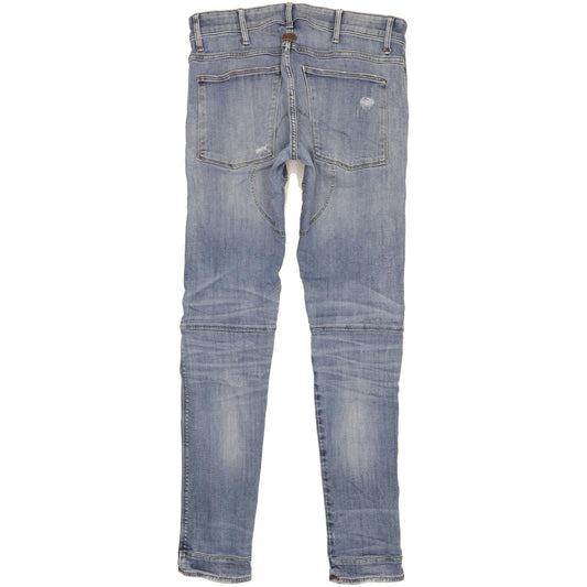 G-Star 5620 3D Men Blue Skinny Slim Stretch Jeans W32 L34