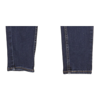 Levi's 710 Super Men Blue Skinny Slim Stretch Jeans W28 L30