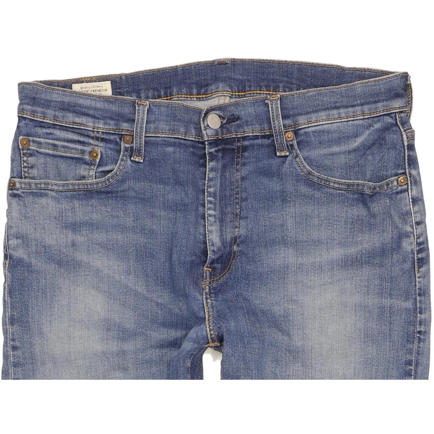 Levi's 512 Men Blue Tapered Slim Stretch Jeans W33 L32