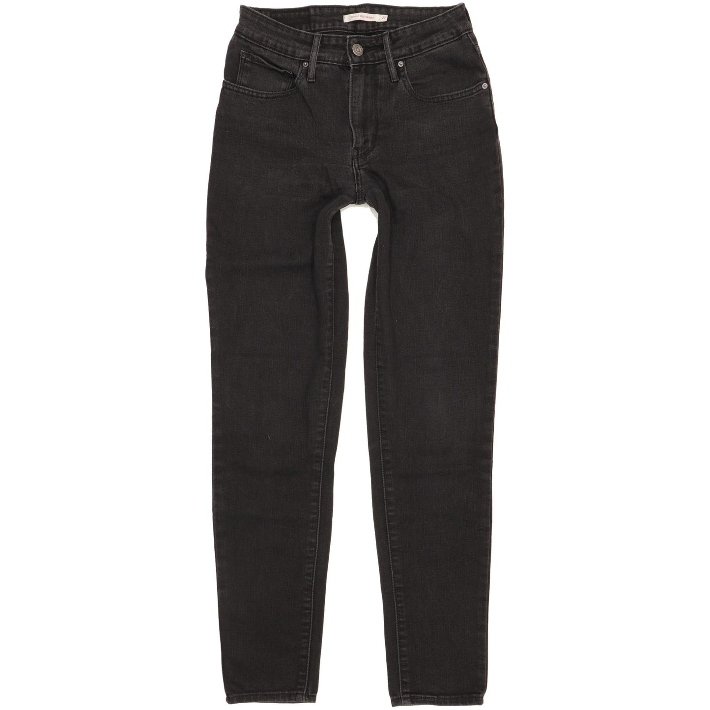 Levi's 721 Women Black Skinny Slim Stretch Jeans W27 L30