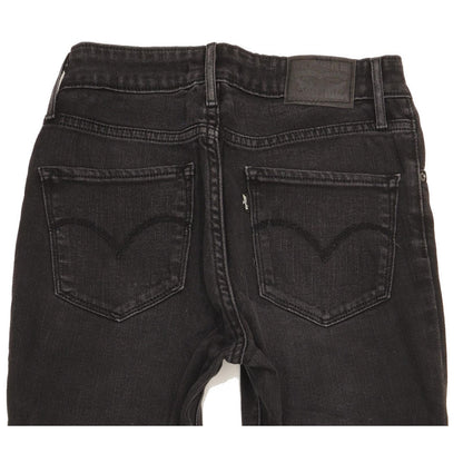 Levi's 721 Women Black Skinny Slim Stretch Jeans W27 L30