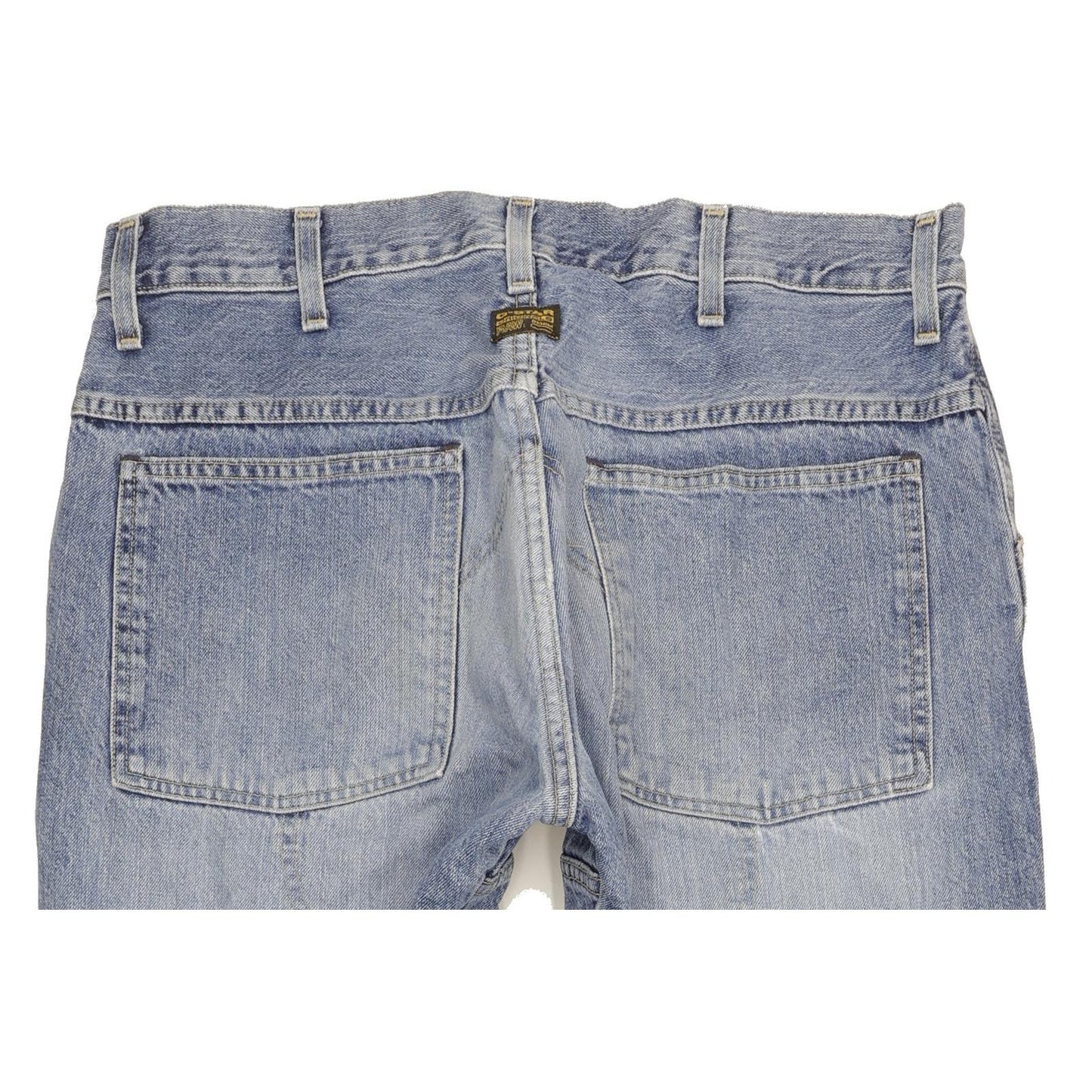 G-Star Elwood Men Blue Straight Regular Jeans W34 L36