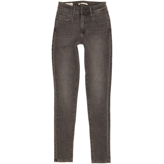 Levi's 721 Women Black Skinny Slim Jeans W23 L30